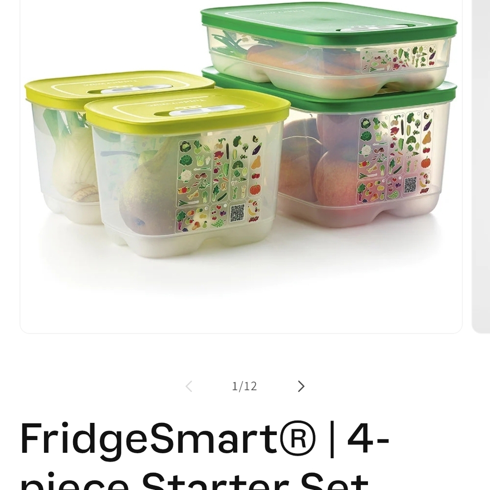 Tupperware FridgeSmart Set - Picture 5 of 5